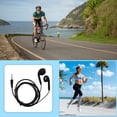 thumbnail image 3 of Wired Earbuds with Microphone,Electronics Earbuds Wired with Microphone Noise Isolating In-Ear Headphones Powerful Heavy High Definition Earphones Compatible Most 3.5Mm, 3 of 5