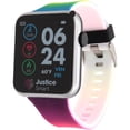 thumbnail image 3 of Justice Smart Girls’ Touchscreen Watch – Square Case with Rainbow Ombre Strap, 3 of 3