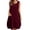 maxi dresses for women#01Wine, variant on yoeyez Summer Dresses for Women 2025 Trendy Cotton Linen Plus Size Maxi Dresses Sleeveless Round Neck Plain Dress Khaki,M