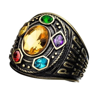 Avengers Endgame ringthanosgcoipr-13-Size 13 Avengers Endgame Gantelet de l'Infini Classe de Puissance Infini Bague - Taille 13