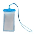 thumbnail image 2 of Fridja Waterproof Phone Pouch, Clear Screen Floatable Waterproof Phone Pouch, Universal Waterproof Cell Phone Case, Underwater Photography for Swimming, Rafting, Diving, 8.07×4.13in, Blue, 2 of 6