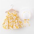 thumbnail image 4 of Robes pour Tout-Petites Fille Robe Fleurie pour Filles Robe d'Anniversaire pour Tout-Petite Robe d'Été Robe de Princesse Vêtements pour Nouveau-Née Fille 3-4 Ans, 4 of 9