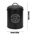 thumbnail image 3 of Metal Storage Bin, Vegetable Container, Potato Onion Garlic Organizer, Iron Kitchen Canister with Lid, 1-Piece, 3 of 6