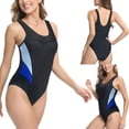 thumbnail image 1 of Nuoqisi Active One-Piece Triangle Swimwear - Comfortable Design for Water Exercise and Family Fun, 1 of 9