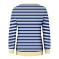thumbnail image 5 of RXIRUCGD Sweatshirts Décontractés d'Hiver Sans Capuche à Manches Longues Col Rond Imprimé, Bleu, Taille : 4TG, 5 of 5