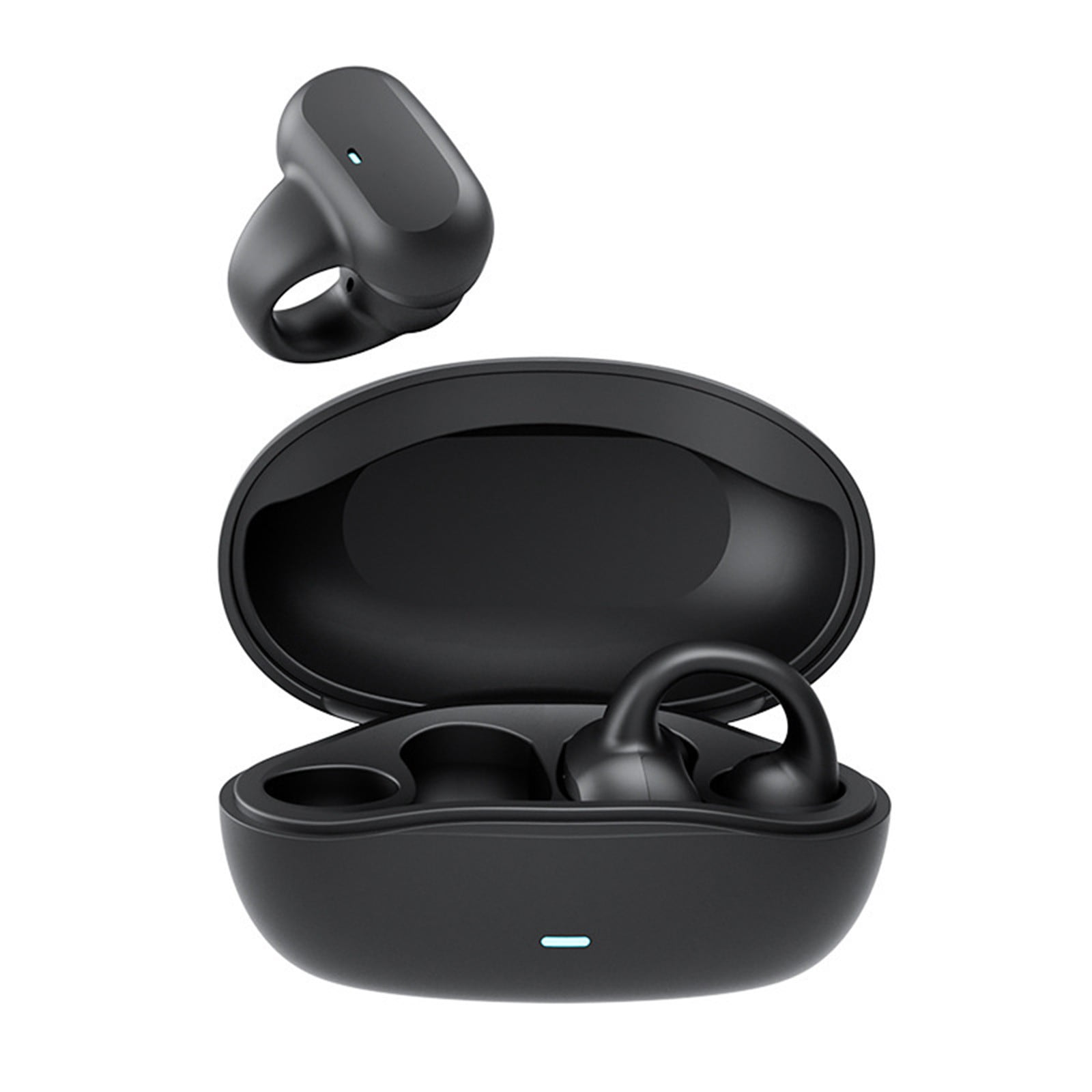Wireless Earbuds Bluetooth Wireless Ear Clip Skeleton Conductive Earphones, Bluetooth 5.3 Waterproof Open Ear Earphones, Suitable for Running, Sports, Cycling, and Driving Bluetooth Earbuds Wireless