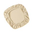 thumbnail image 1 of Elastic Office Chair Seat Covers Stretchable Chair Slipcover Beige, 1 of 8
