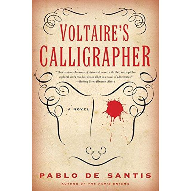 Voltaires Calligraphe par Santiago, Pablo Carter, Lisa (TRN)
