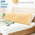 thumbnail image 2 of Unique Bargains Zippered Pillowcases Cotton 2pcs, 2 of 10