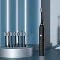 thumbnail image 1 of Dvkptbk Electric Toothbrush, Electric Toothbrush with 8 Brush Heads, Smart 5-Speed Timer Electric Toothbrush Ipx65, 1 of 8