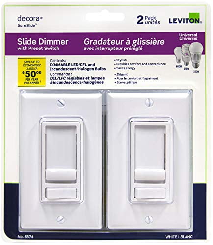 Decora SureSlide Universal Dimmer