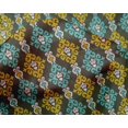 thumbnail image 4 of oneOone Silk Tabby Fabric Swirl Ikat Print Sewing Fabric BTY 42 Inch Wide, 4 of 4