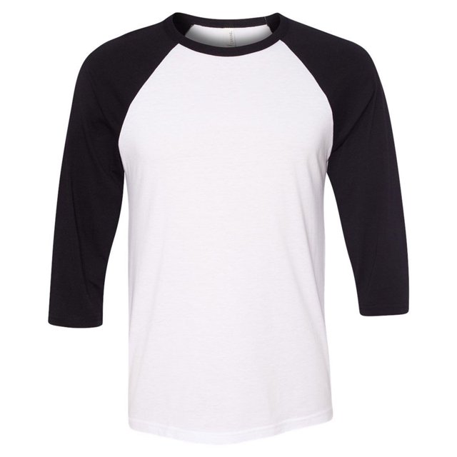 Bella + Canvas Unisex 3/4-Sleeve Baseball T-Shirt