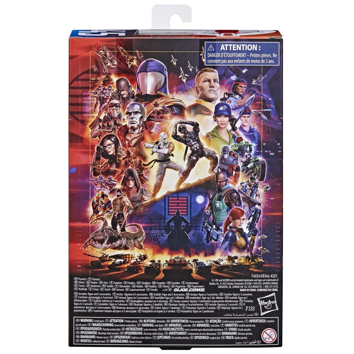 G.I. Joe Classified Series, figurine Xamot Paoli 45 de collection, accessoires multiples, emballage spécial