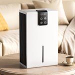 95oz Petit déshumidificateur, déshumidiateur de la maison Arrêt automatique Fonction pour salle de bains de chambre US Connecteur AC110-220V