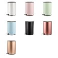 thumbnail image 3 of Youkk Wide Application Trash Can Made Of Stainless Steel Trash Can For Kitchen Garbage Bin Recycle Bin Trash Cans Trash Bin Blue, 3 of 6