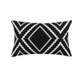 thumbnail image 1 of VogueV Housse d'Oreiller Imperméable 30x50cm - Protège-Coussin d'Extérieur Réversible Noir, 1 of 6