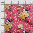 thumbnail image 2 of oneOone Rayon Magenta Fabric Asian Chinese Sewing Craft Projects Fabric Prints By Yard 56 Inch Wide, 2 of 4