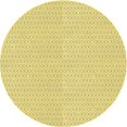 thumbnail image 1 of Ahgly Company Tapis d'Intérieur Lavable en Machine Carré Transitionnel Jaune Soleil, 3 Pieds Carré, 1 of 7