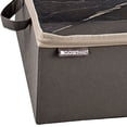 thumbnail image 3 of ClosetMaid Fabric Organizer Multiple Item Storage Zip Bag, Charcoal (4 Pk), 3 of 7