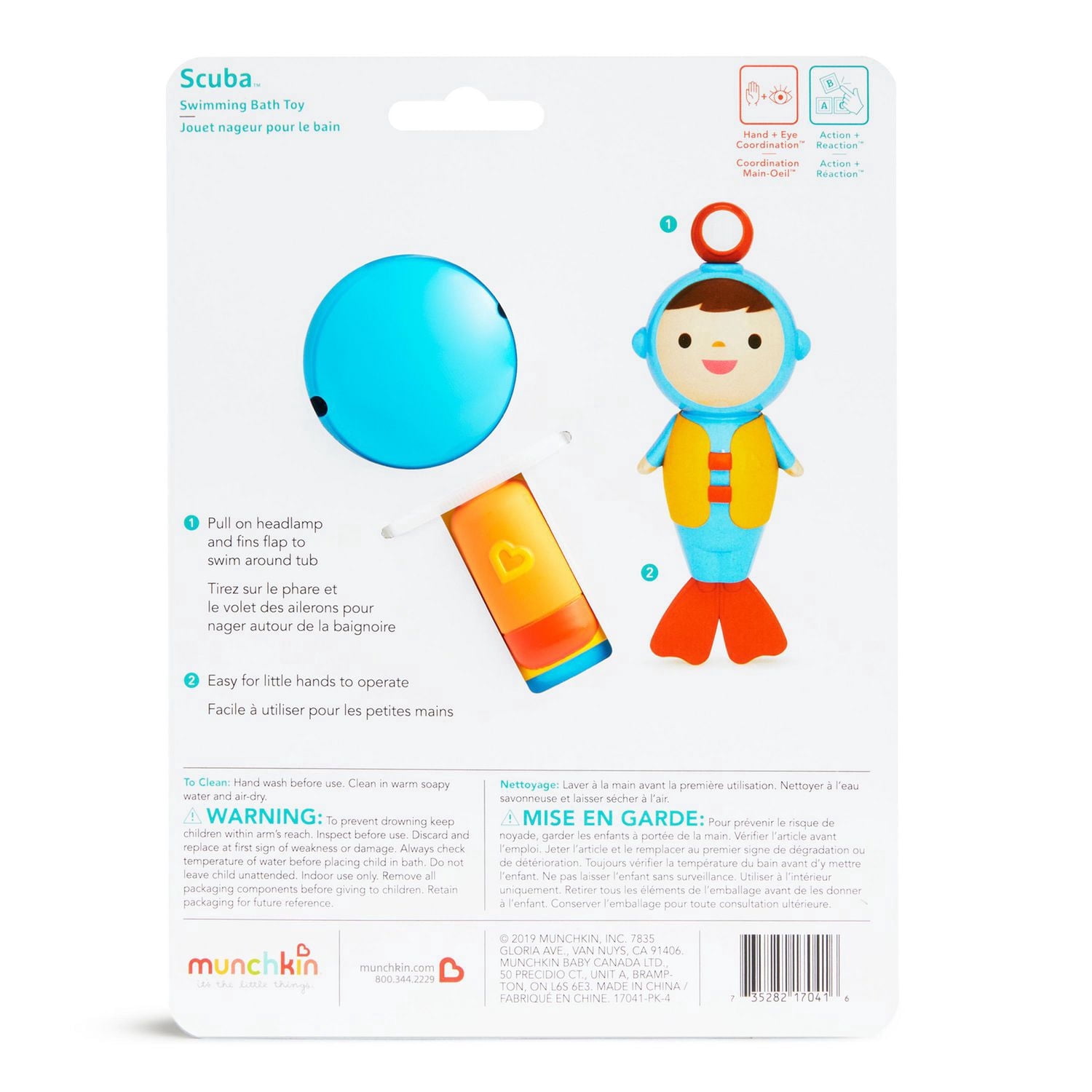 Jouet de bain de plongée Munchkin