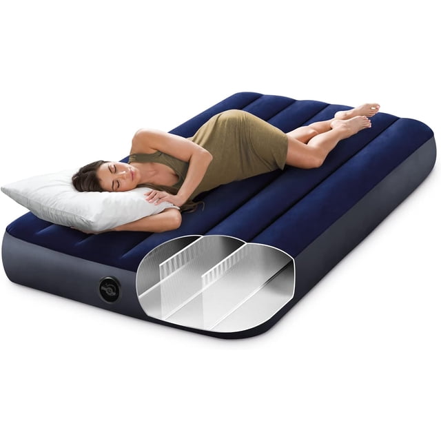 Intex 10" Twin Classic Downy Indoor/Outdoor Airbed Mattress - Pump Not Included