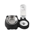 thumbnail image 2 of PEONAVET Bol pour Chat en Plastique Bol pour Chats Deux en un Eau Potable Bol d'Eau pour Chien Bol à Riz Bol pour Animal de Compagnie Eau Potable Alimentation Tout-en-un Convient aux Chiens et aux Chats pour Vivre et Boire de l'Eau, 2 of 6