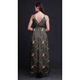 thumbnail image 5 of Bimba Robe Longue à Imprimé Floral pour Femmes, Bretelles Spaghetti, Col en V, Maxi, Tenue de Plage - Petit, 5 of 5