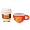 thumbnail image 1 of Silver Buffalo Gilmore Girls Latte Mug Ceramic Salt and Pepper Shaker, 1 of 1