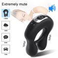 thumbnail image 4 of Silicone Vibrating Penis Ring with Remote Control for Men, Adult Pleasure Ring for Men, 4 of 7