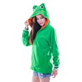 thumbnail image 2 of Unisex Animal Cosplay Frog Sweaters Hoodie Hooded Sweatshirts M, 2 of 10