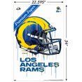 thumbnail image 2 of NFL Los Angeles Rams - Drip Helmet 20 Wall Poster, 14.725" x 22.375" Framed, 2 of 4