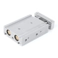 thumbnail image 2 of 30-800 Mm/s Durable Double-Rod Air Cylinder, Pneumatic Slide Bearing Cushioned, Convenient Material Handling For Automotive, 2 of 8