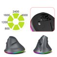 thumbnail image 3 of Mistaha Vertical Wireless Gaming Mouse Programmable Mouse 2.4G Wireless+Bluetooth Connection Ergonomic Design, 3 of 8
