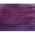 thumbnail image 4 of oneOone Georgette Viscose Fabric Triangle Geometric Print Fabric By The Yard 42 Inch Wide, 4 of 4