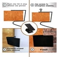 thumbnail image 3 of relayinert Installation de Sécurité en Acier Inoxydable 16 Pcs, Accessoires, Résistant à la Corrosion, pour Volets, pour Fenêtres Noir, 3 of 5