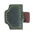thumbnail image 5 of Magnetic Bookmark Leather Clip With Multifunction Pen Holder Green Color Material Pu Leather Reading Accessory Retro Design Green, 5 of 5