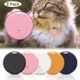 thumbnail image 1 of 2 Pack Cat Dog GPS Bluetooth 5.0 Tracker Anti-Lost Device Pet Kids Bag Wallet Tracking Smart Finder Locator, 1 of 1