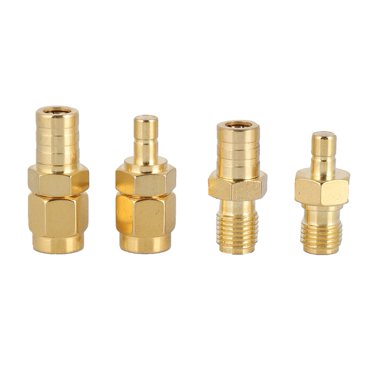 SMA Adapter, RF Adapter SMB To SMA Adapter, Nickel Plated Brass For Antennas