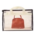 thumbnail image 5 of Unique Bargains Handbag Dust Bags, S Size PVC Dustproof Transparent Purse Protector, Beige, 5 of 5