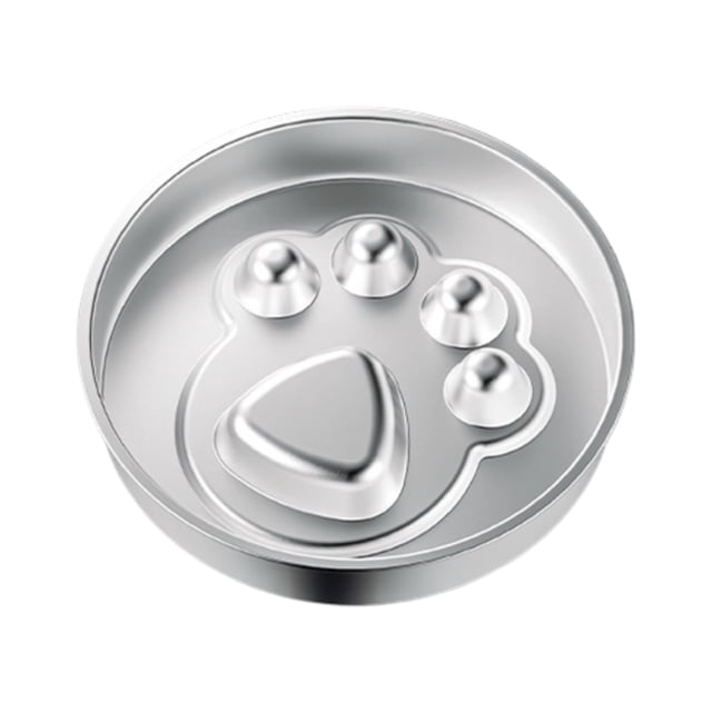 Slow Feeder Dog Bowl Large Capacity 304 Stainless Steel Double Layer Design For Medium And Large Breed