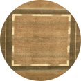 thumbnail image 1 of Ahgly Company Tapis d'Intérieur Ronds Abstraits Jaunes Abstraits pour Aire, 4 Pieds Rond, 1 of 6