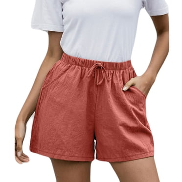 Womens Wide Leg Pants Womens Loose Wide Leg Pants High Waist Straight Pants Casual Cotton Linen Shorts Cotton Linen Pants Women High Waist Pants for Women Shorts for Women High Waist