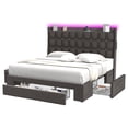 thumbnail image 2 of DEXTRUS up to 1000 lbs Platform Bed, Queen, 2 of 9