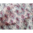 thumbnail image 4 of oneOone Silk Tabby Fabric Paisley Ikat Print Sewing Fabric BTY 42 Inch Wide, 4 of 4