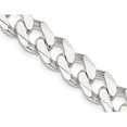thumbnail image 3 of Collier Chaîne Gourmette en Argent Sterling 18 Pouces (11,0 mm), 3 of 3