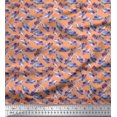 thumbnail image 1 of Soimoi Cotton Poplin Fabric Car Transport Print Fabric by The Yard 56 Inch Wide, 1 of 3