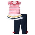 thumbnail image 1 of Birdeem Chemises pour Filles Mode Filles Décontracté Manches Courtes Hauts Col Rond Bouton Imprimé Ensembles de Shorts, 1 of 12