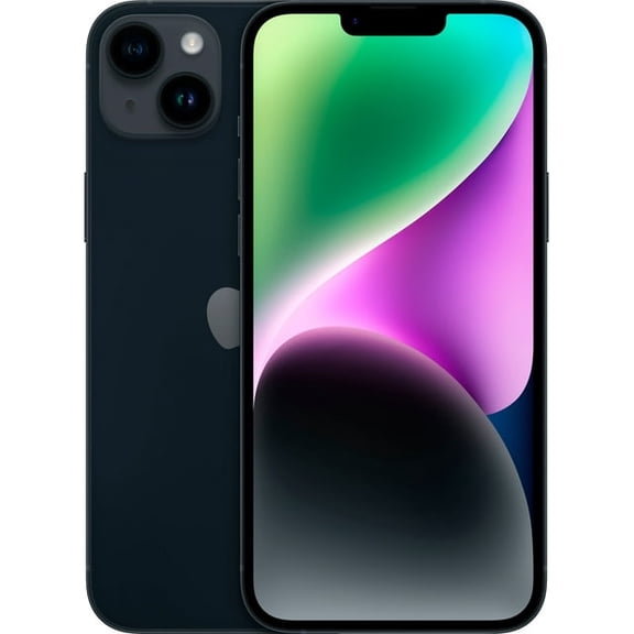 Restored Apple iPhone 14 Plus Fully Unlocked Midnight 128GB Excellent (Certified Refurbished)