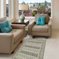 thumbnail image 3 of Casavani Handblock Printed Cotton Area Rug Hallway Stair Runner Area Carpets, Gray 3x20 Feet, 3 of 5